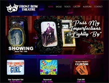 Tablet Screenshot of donbluthfrontrowtheatre.com